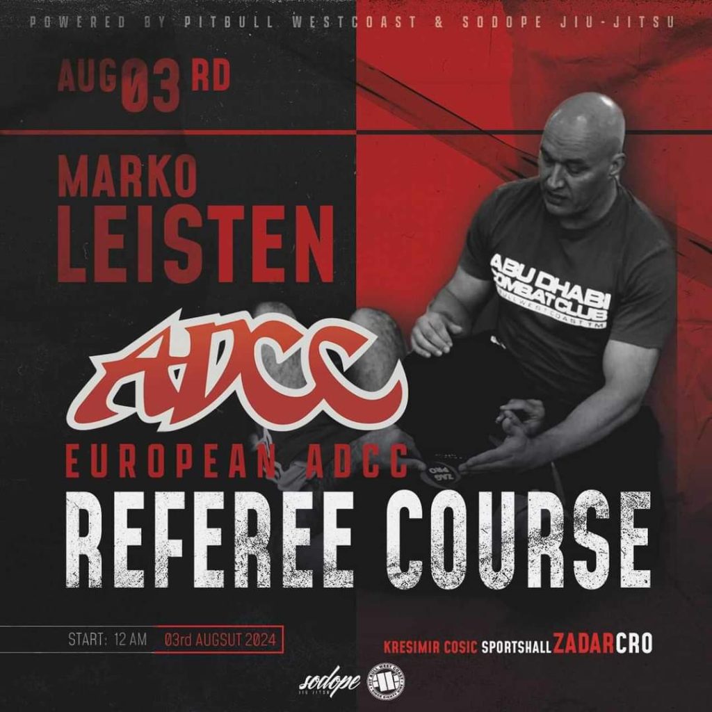 ADCC Referee Course u Zadru