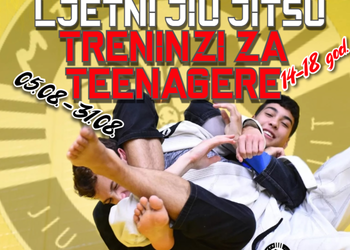 BESPLATNI BJJ TRENINZI ZA TEENAGERE