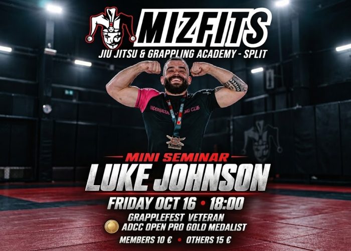 Luke Johnson mini seminar Mizfits BJJ Split 2026