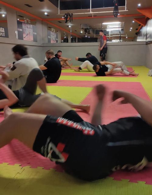 Mizfists Jiu Jistu trening