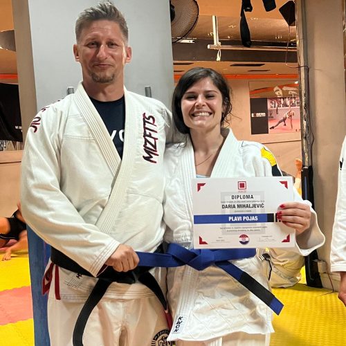 Mizfits BJJ-dodjela pojaseva 2025-Daria Mihaljevic