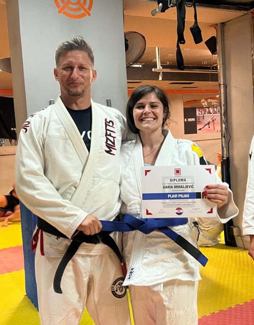 Mizfits BJJ-dodjela pojaseva 2025-Daria Mihaljevic