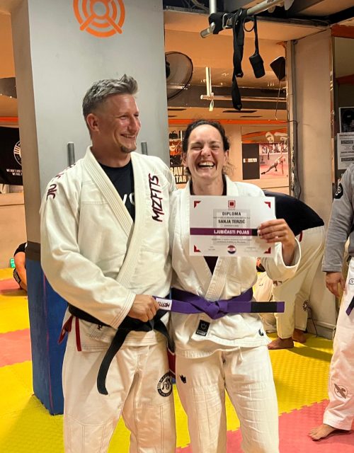 Mizfits BJJ-dodjela pojaseva 2025-Sanja Terzić